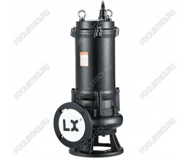 Канализационный насос AquaViva LX 50WQK15-20-2,2(380V, 15m3/h*20m, 2,2kW) с измельчителем Канализационный насос AquaViva LX 50WQK15-20-2,2(380V, 15m3/h*20m, 2,2kW) с измельчителем