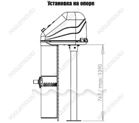 Противоток навесной AquaJet 50 м3/ч