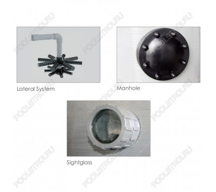 Фильтр глубокой загрузки Aquaviva SDB800 (25 м³/ч)