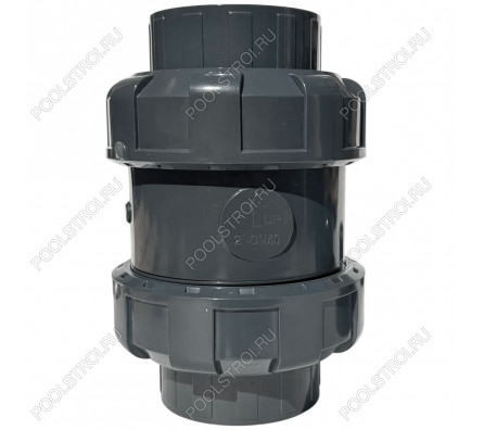 Обратный клапан шаровый d75 уплотнение EPDM AQUAVIVA, Россия